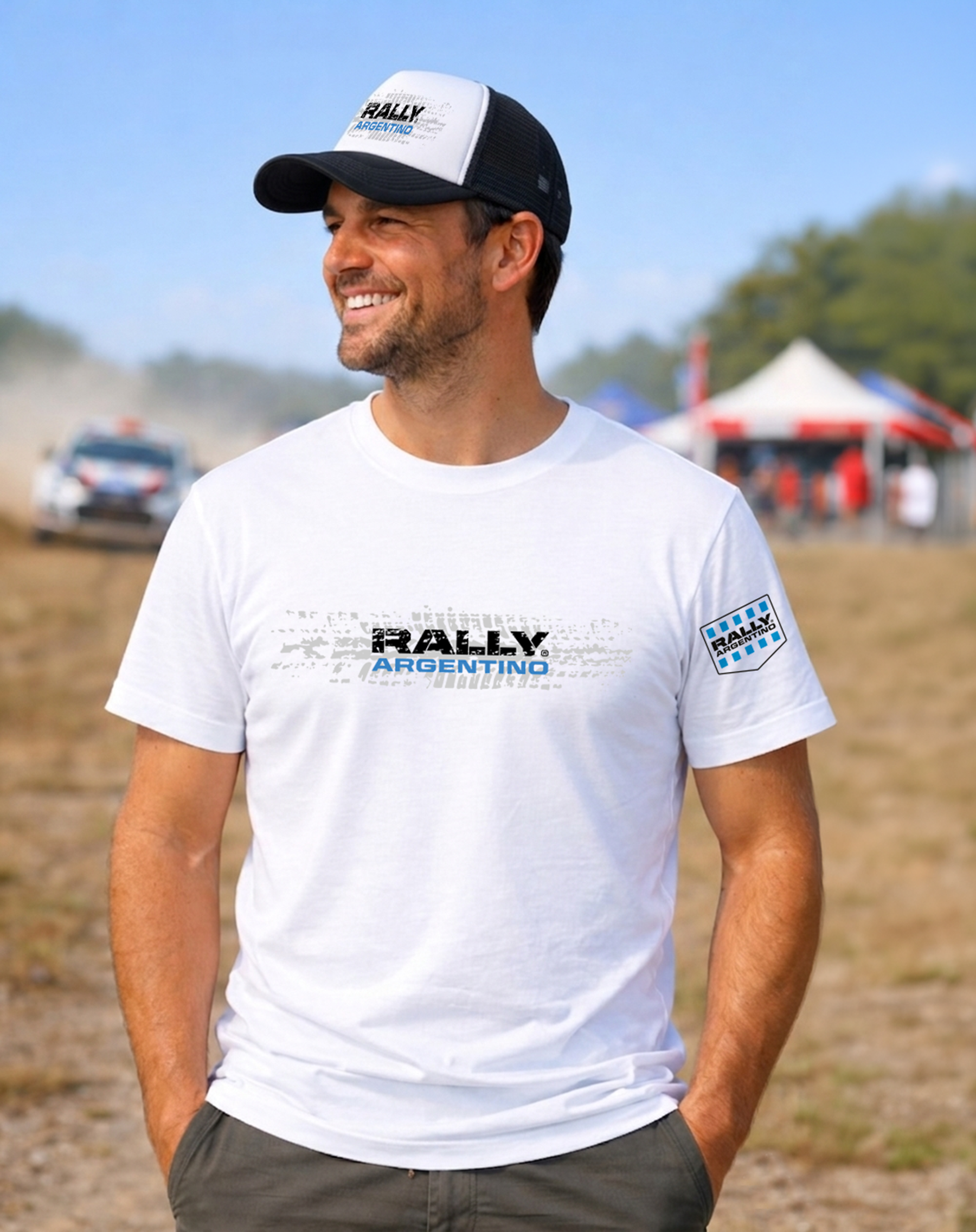 Remera y gorra